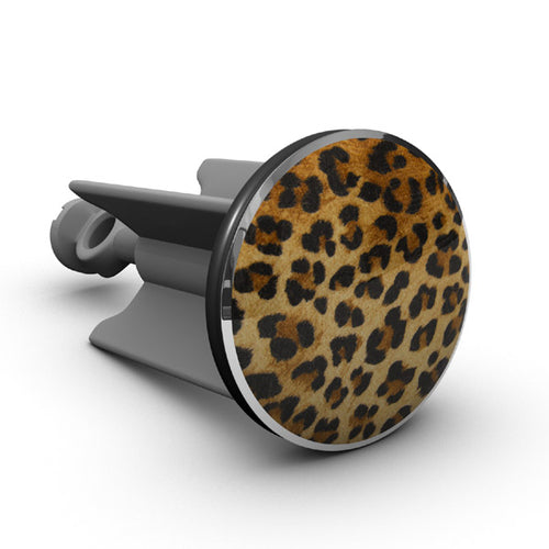 Plopp Waschbeckenstöpsel Leopard - made in Germany