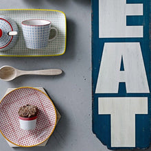 Bloomingville Becher Carla 3 Stück - Porzellan Tasse handbemalt