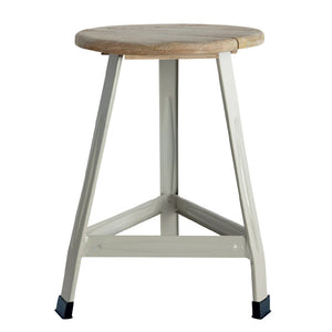House Doctor Holzhocker Have a seat in grau - Design Hocker oder Beistelltisch