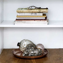 Broste großer Baumanhänger Cone 2 Stück  - Dekoration aus Glas in silber und kupfer