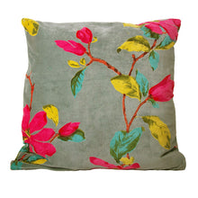 Imbarro Kissen Magnolia grau - Sofakissen aus Baumwolle in 45x45 cm