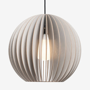 IUMI Hängelampe AION grau - Lampe aus Holz made in Berlin